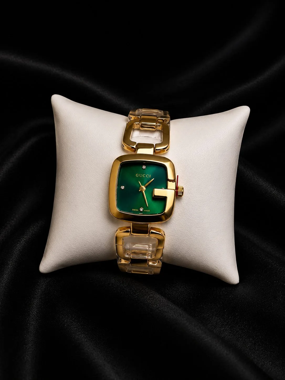 Montre Chaîne Dorée